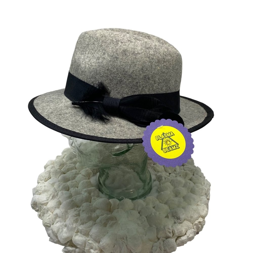 Handmade Gray Wool Rancher - Picture 6 of 10
